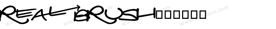 Real Brush字体转换